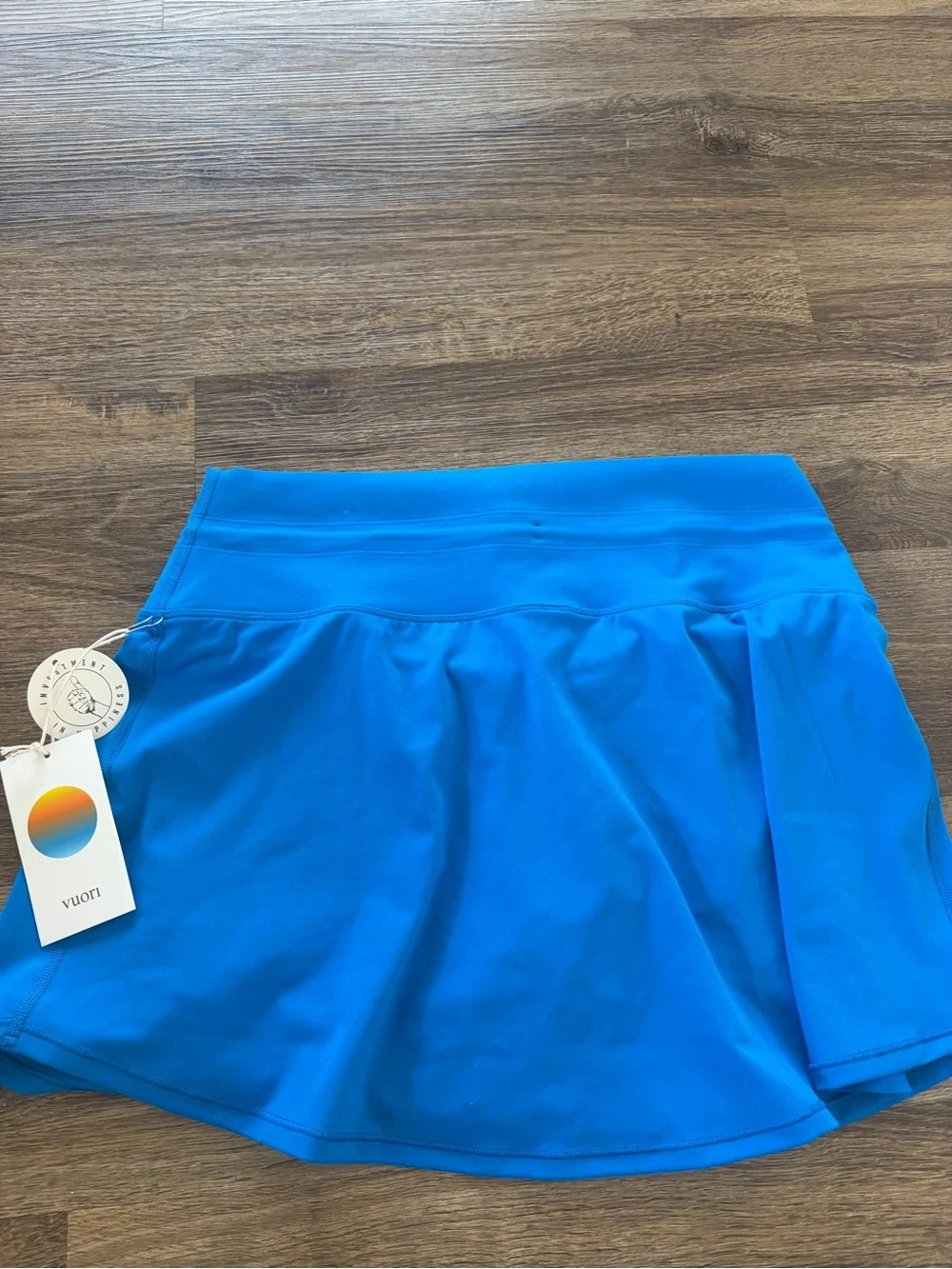 Vuori Daily Layered Tank and Daily Skirt Set Regatta Blue Size M NWT - Picture 7 of 9